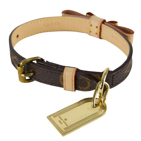 louis vuitton dog collar and leash